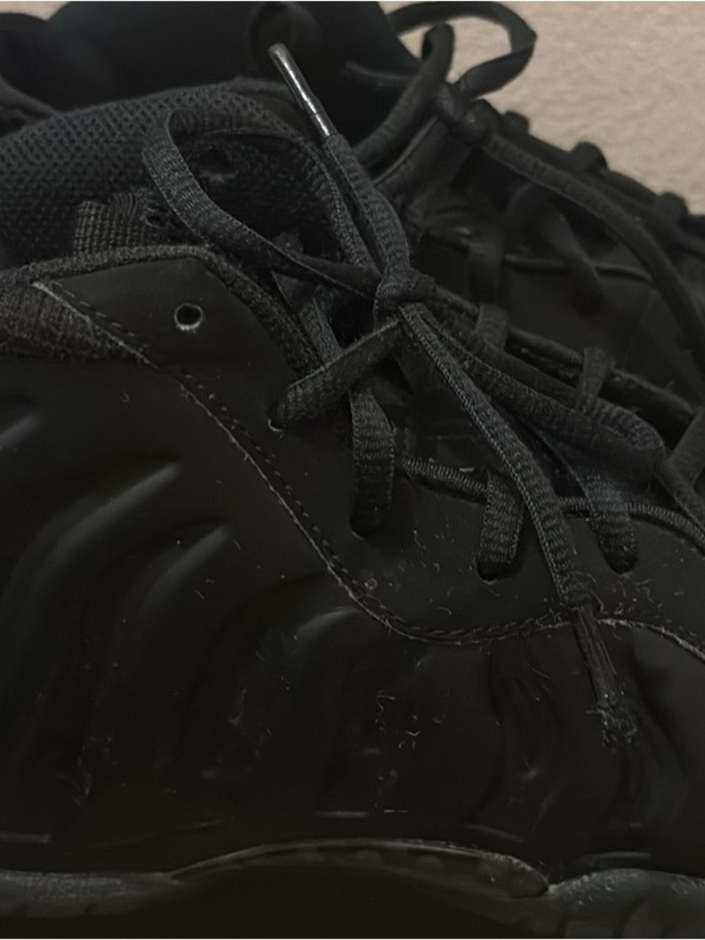 Nike Black Kids little Posite Sneakers